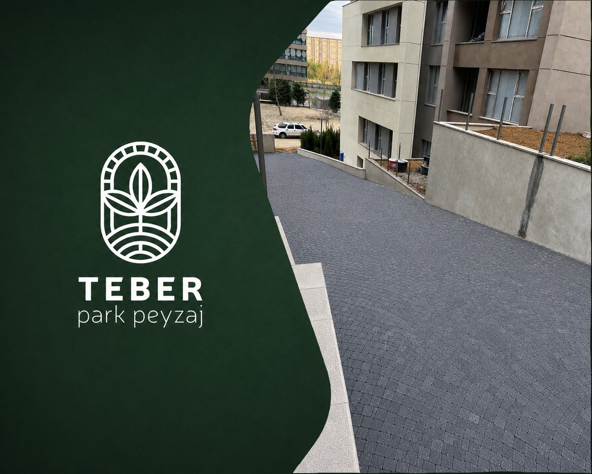 Sert Zemin Uygulamaları - TEBER Park Peyzaj tamamlanmış proje