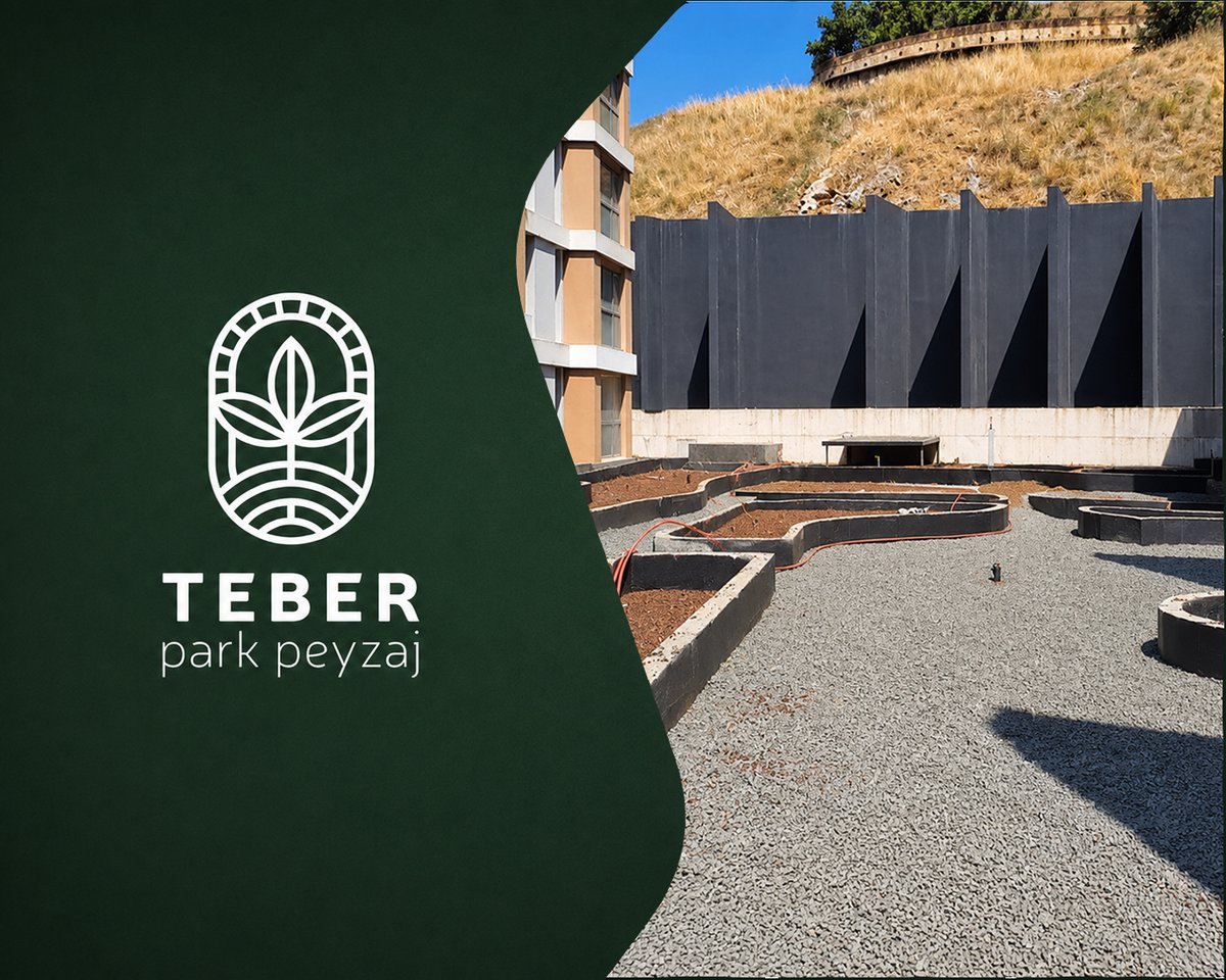 Yeşil Çatı Uygulamaları - TEBER Park Peyzaj tamamlanmış proje