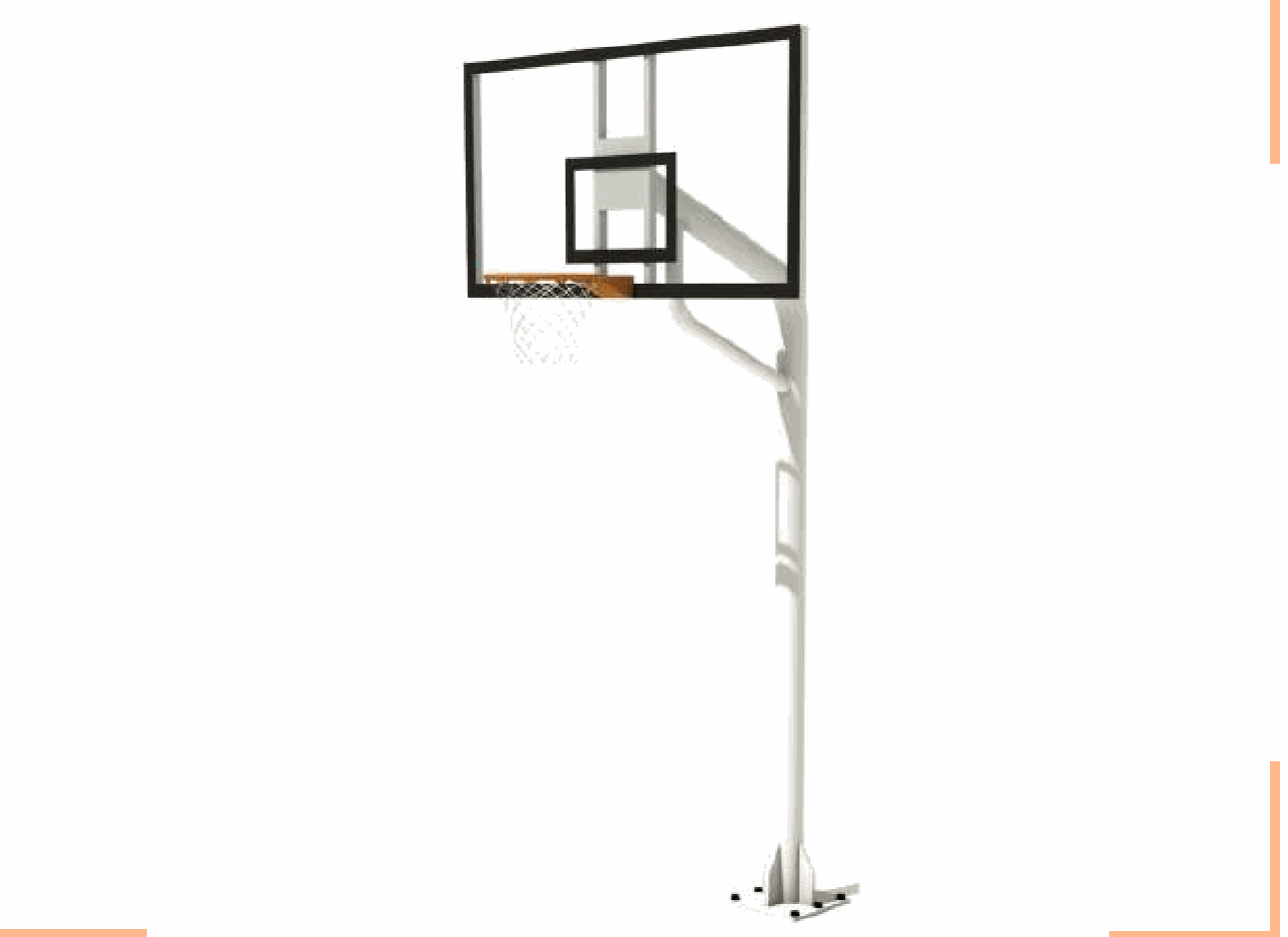 BC-01 Tek Direkli Cam Panyalı Basket Potası