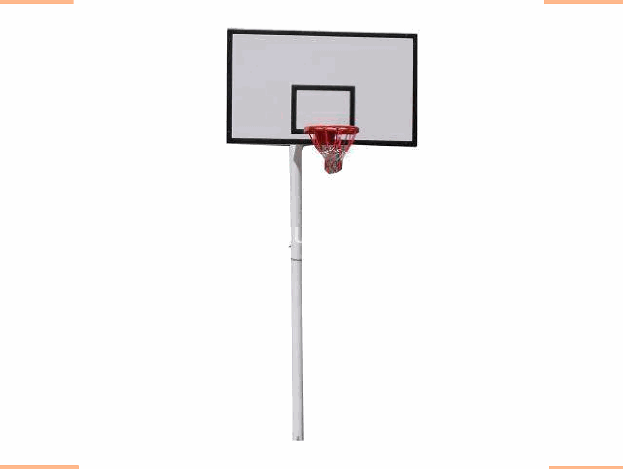 BF-01 Tek Direkli Fiber Panyalı Basket Potası