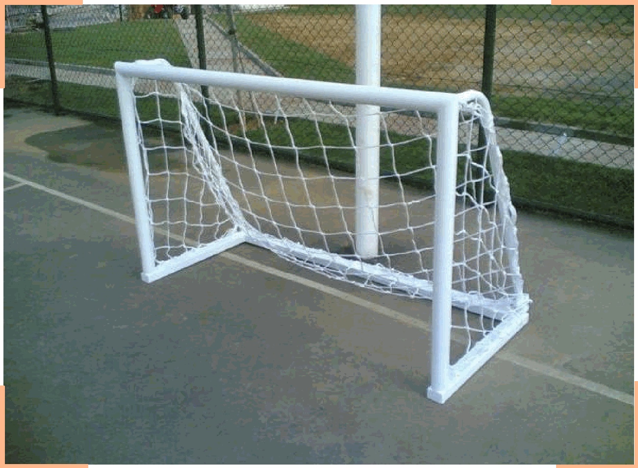 FT-01 100x160 cm Metal Futbol Kalesi